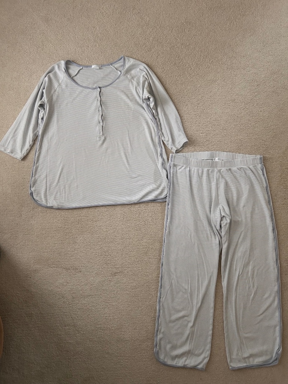 LAKE Pajamas Maternity Medium set